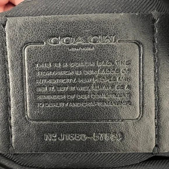 Coach Edie Brown Studded Leather Turn Lock Tote Bag - Picture 6 of 9